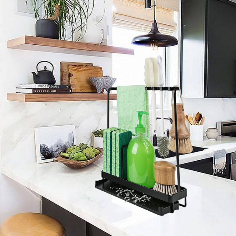 Frifoho Kitchen Sink Stainless Steel Sponge Holder Wayfair Canada